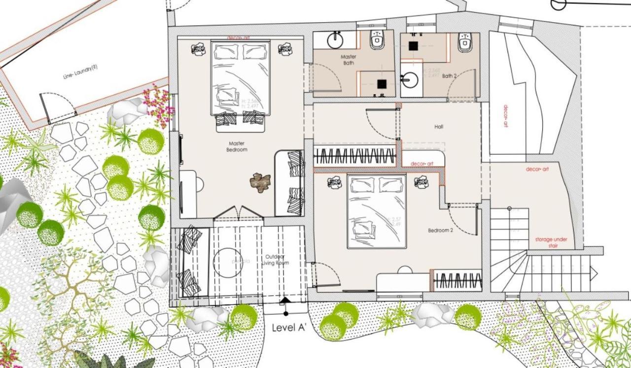 Villa Tavros Mykonos Town Exterior foto